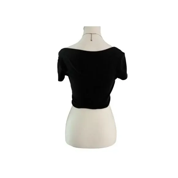 Bundle Of Two Cropped Cotton On Size XS Tops Fits great - Picture 4 of 7